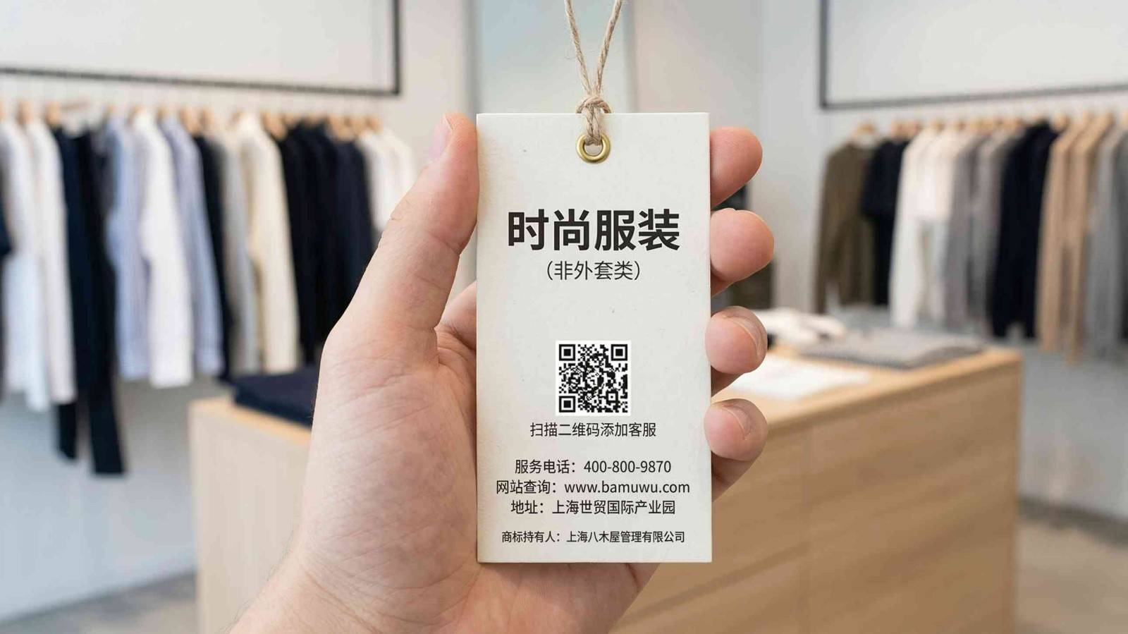 衣服吊牌上的二维码3