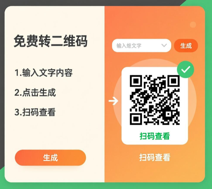 把视频/PDF转成二维码！这6款免费工具支持文件直传，扫码即播