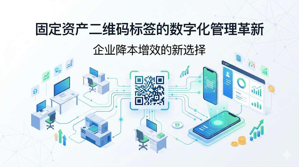 固定资产二维码标签的数字化管理革新：企业降本增效的新选择